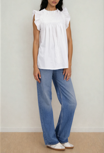Olivia Blouse Blouse Olivia White Blouse Olivia White Blouse | Mi Golondrina