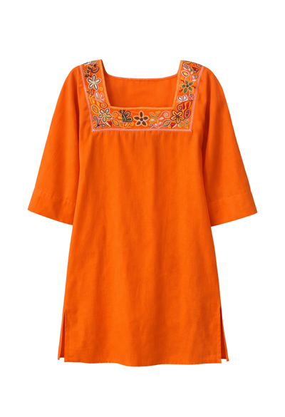 Silvia Short Tunic Dress Silvia Orange Short Tunic Silvia Orange Short Tunic