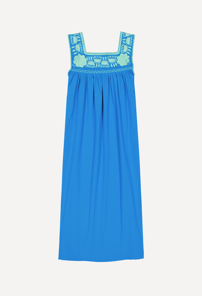 Dalia Midi Dress Dress Dalia Turquoise and Seafoam Midi Dress Dalia Turquoise and Seafoam Midi Dress