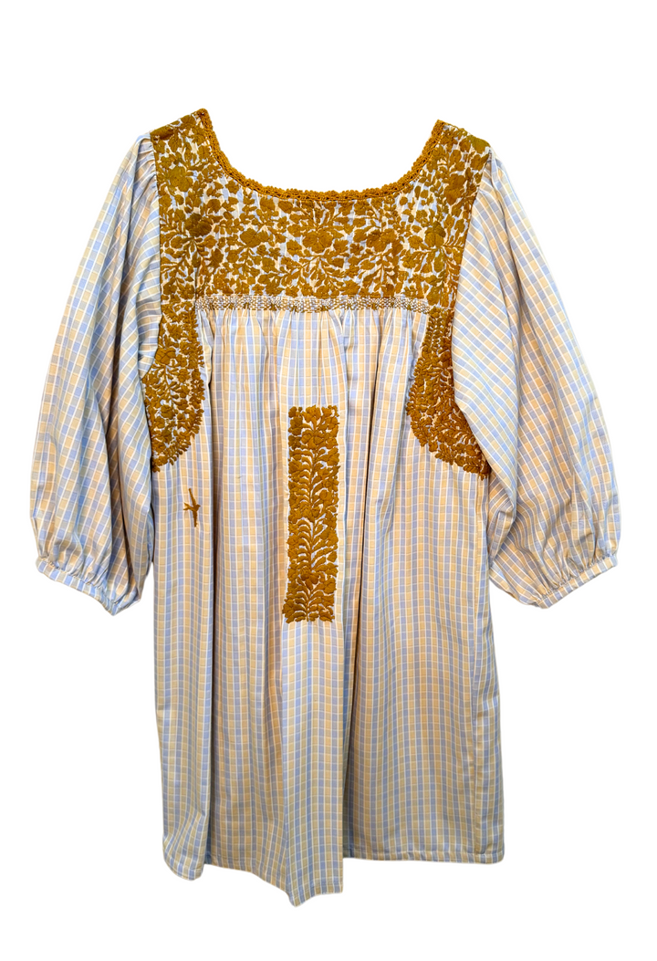 Catalina Azul Claro Plaid