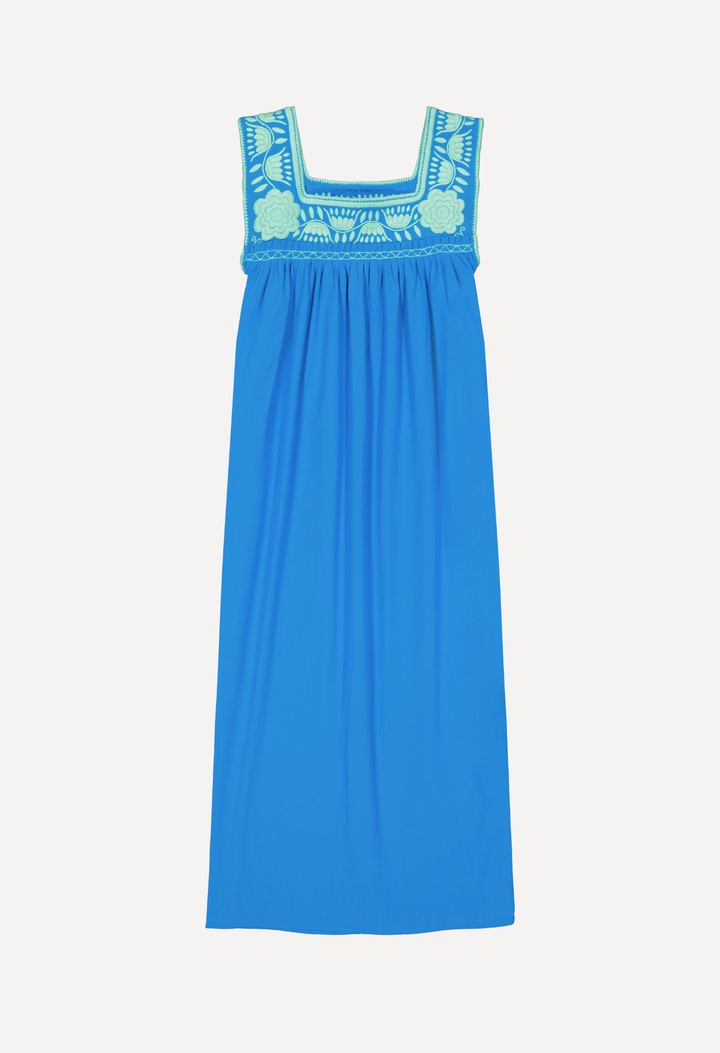 Dalia Midi Dress Dress Dalia Turquoise and Seafoam Midi Dress Dalia Turquoise and Seafoam Midi Dress
