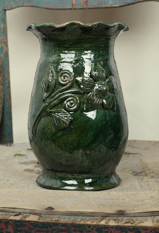 Ceramico Verde Vase