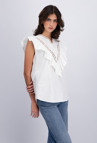 Valentina Blouse Blouse Valentina White Blouse Valentina White Blouse