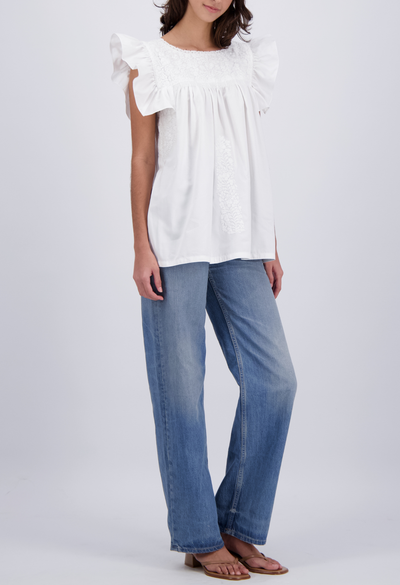 Soledad Blouse Blouse Soledad White Blouse Soledad White Blouse | Mi Golondrina