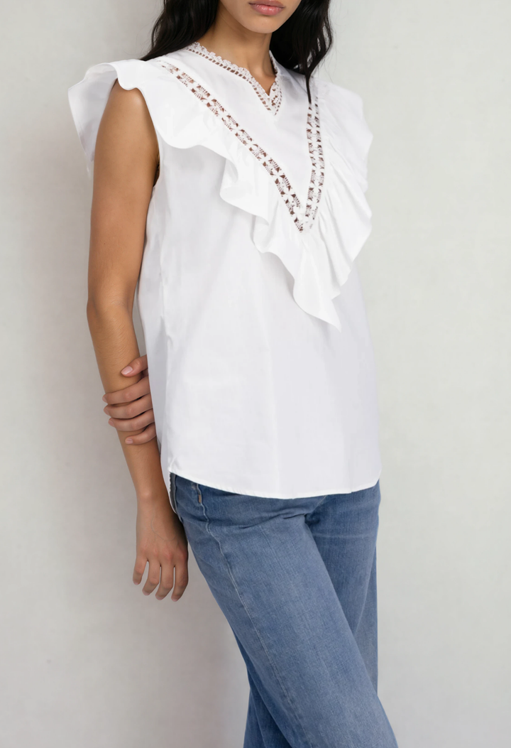 Valentina Blouse Blouse Valentina White Blouse Valentina White Blouse