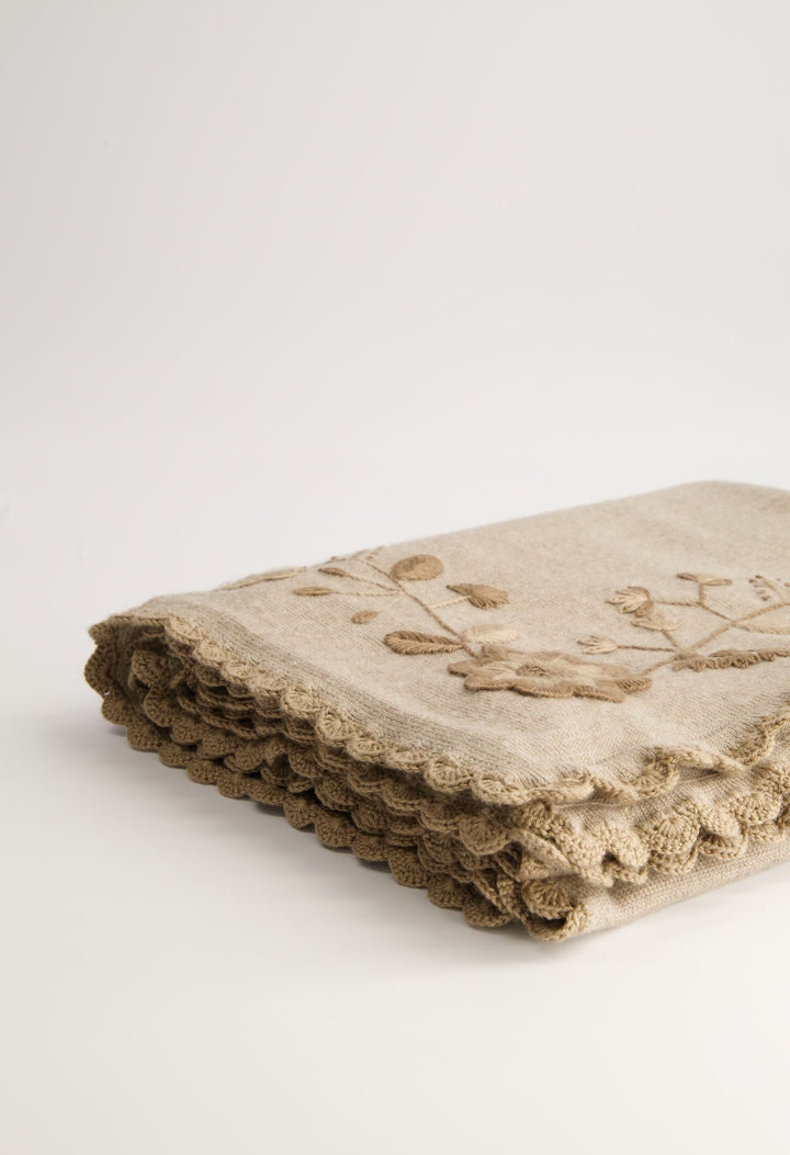 Wool Wrap Sweater One Size Taupe Shawl Taupe Shawl
