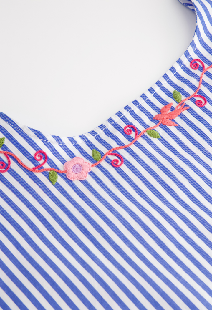 Montse Blouse Blouse Montse Blue Stripe Blouse Montse Blue Stripe Blouse | Mi Golondrina