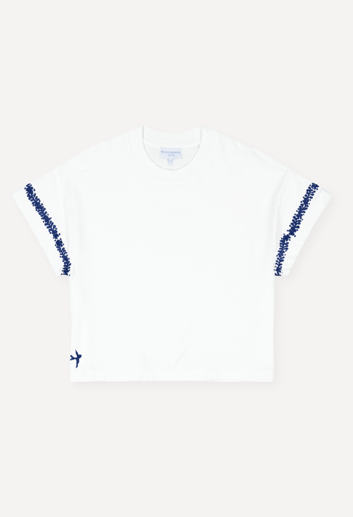 T-Shirt T-Shirt Blue Flores T-Shirt Blue Flores T-Shirt