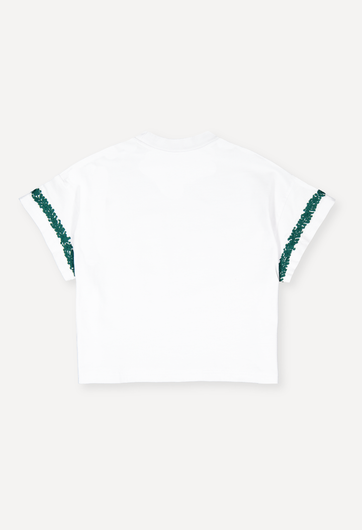 T-Shirt T-Shirt Green Flores T-Shirt Green Flores T-Shirt