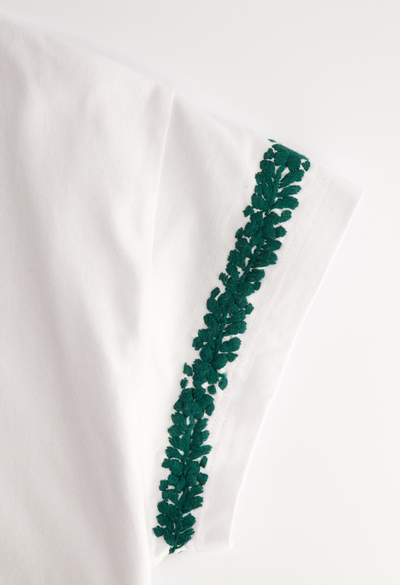 T-Shirt T-Shirt Green Flores T-Shirt Green Flores T-Shirt