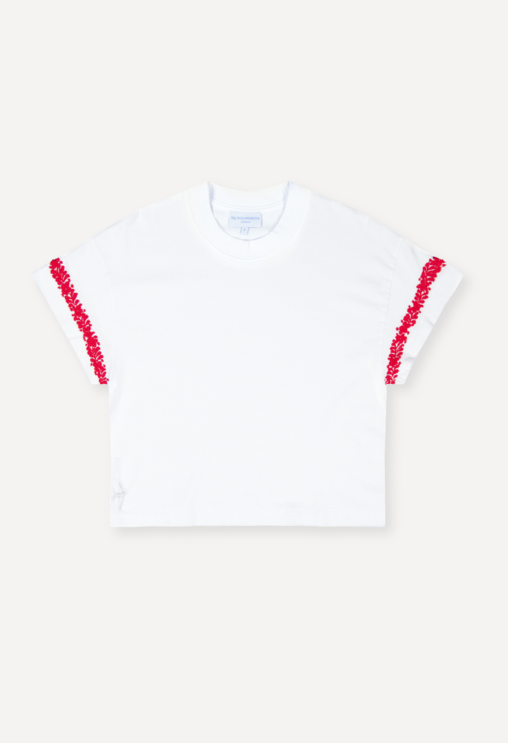 T-Shirt T-Shirt Red Flores T-Shirt Red Flores T-Shirt