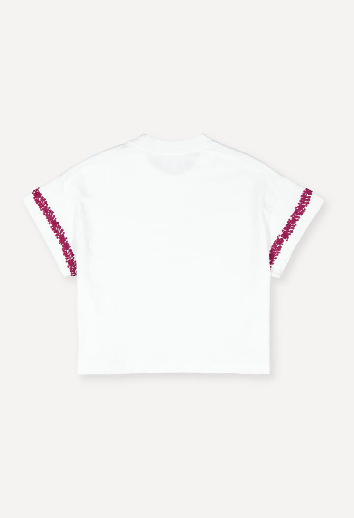 T-Shirt T-Shirt Maroon Flores T-Shirt Maroon Flores T-Shirt