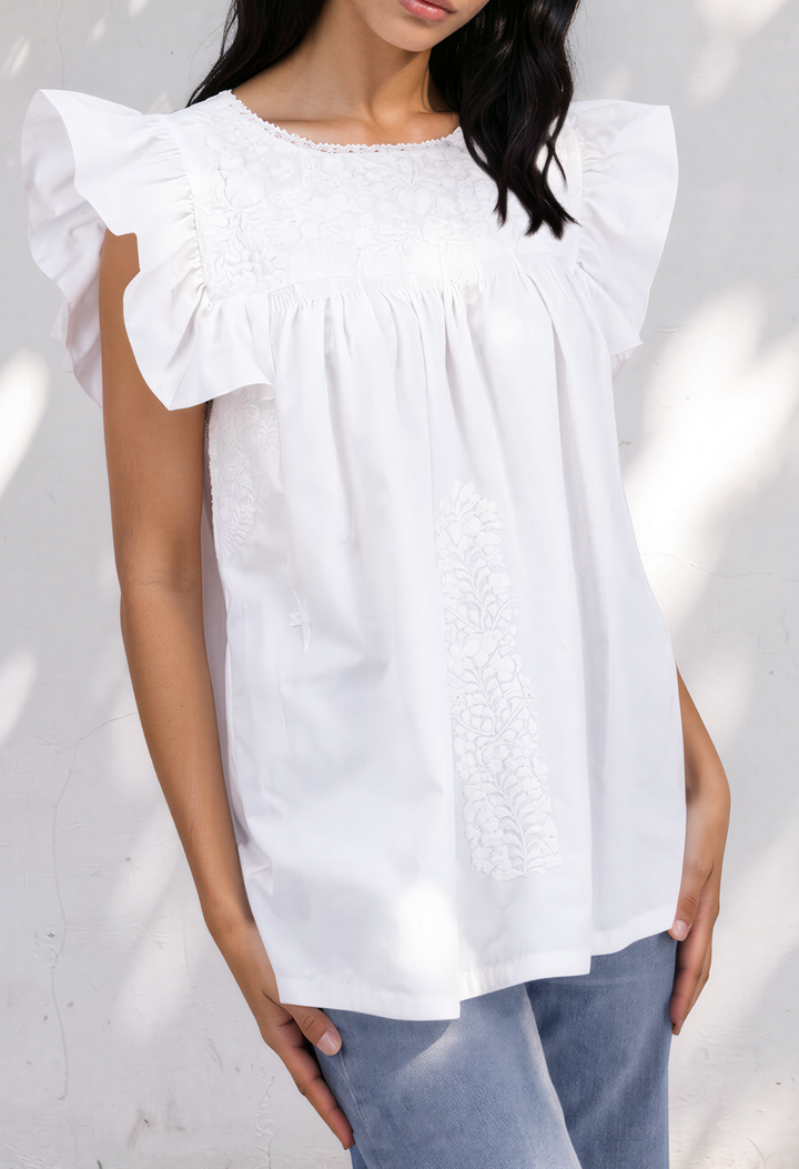Soledad Blouse Blouse Soledad White Blouse Soledad White Blouse | Mi Golondrina