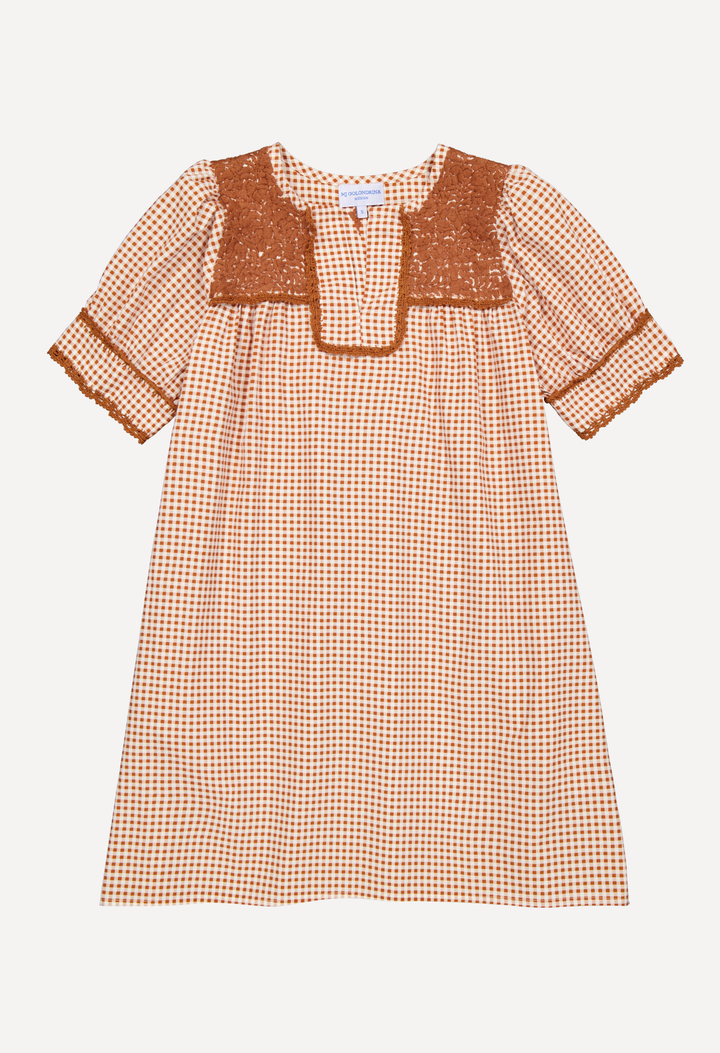 Aurora Short Dress Dress Aurora Burnt Orange Short Dress Aurora Burnt Orange Short Dress