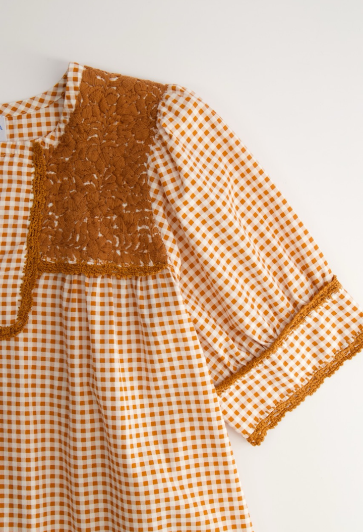 Aurora Short Dress Dress Aurora Burnt Orange Short Dress Aurora Burnt Orange Short Dress