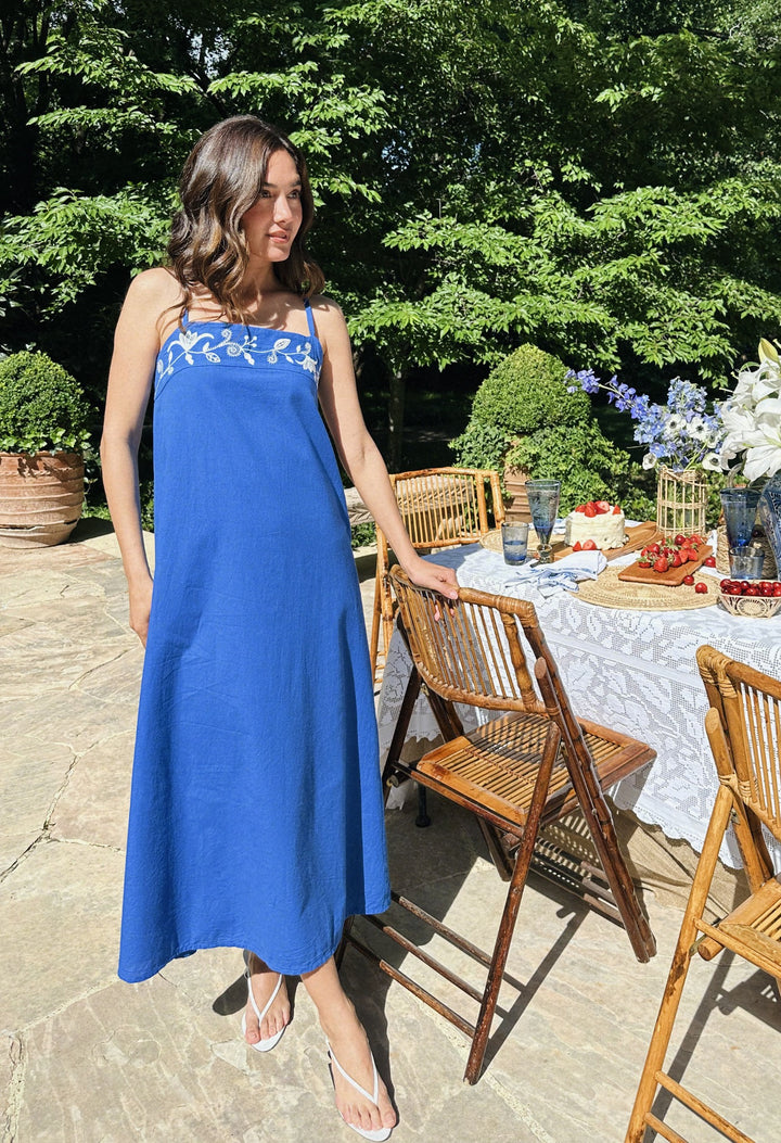 Luna Long Dress Dress Luna Royal Blue Long Dress Luna Royal Blue Long Dress
