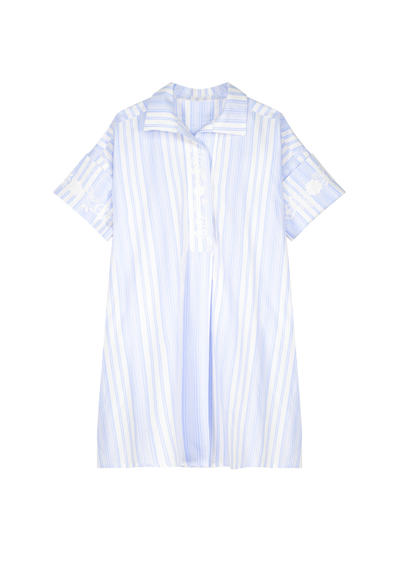 Emilia Rayaz Azules Short Dress