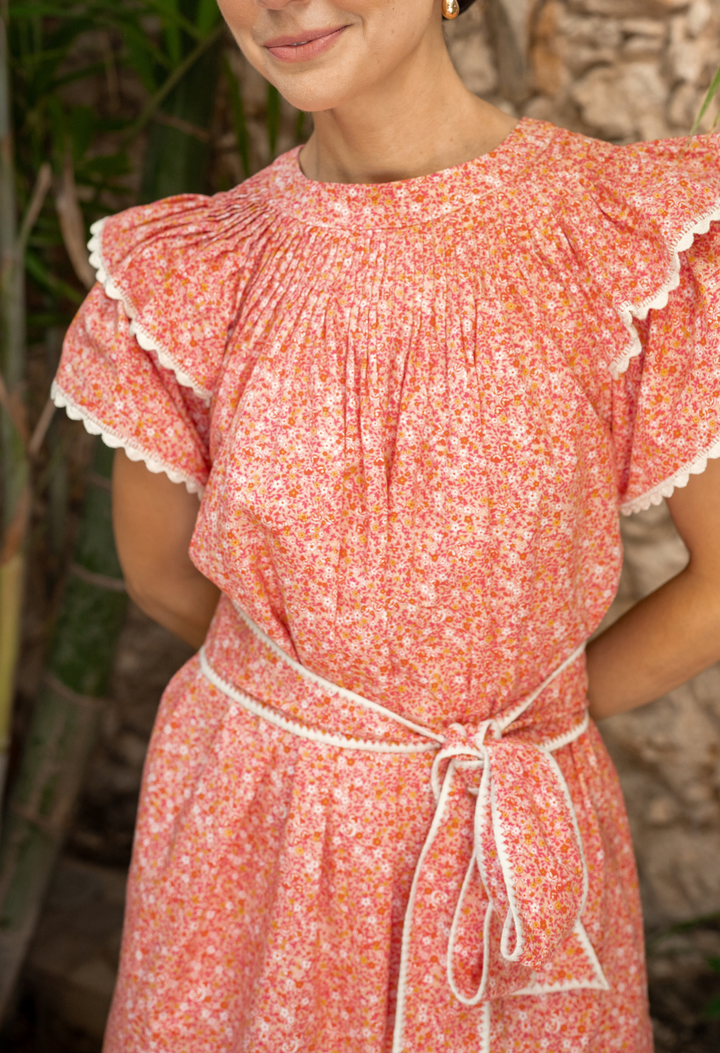 Aranza Floral Short Dress
