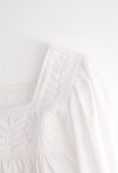 Marta Blouse Blouse Marta White Blouse Marta Rosa Blouse | Mi Golondrina