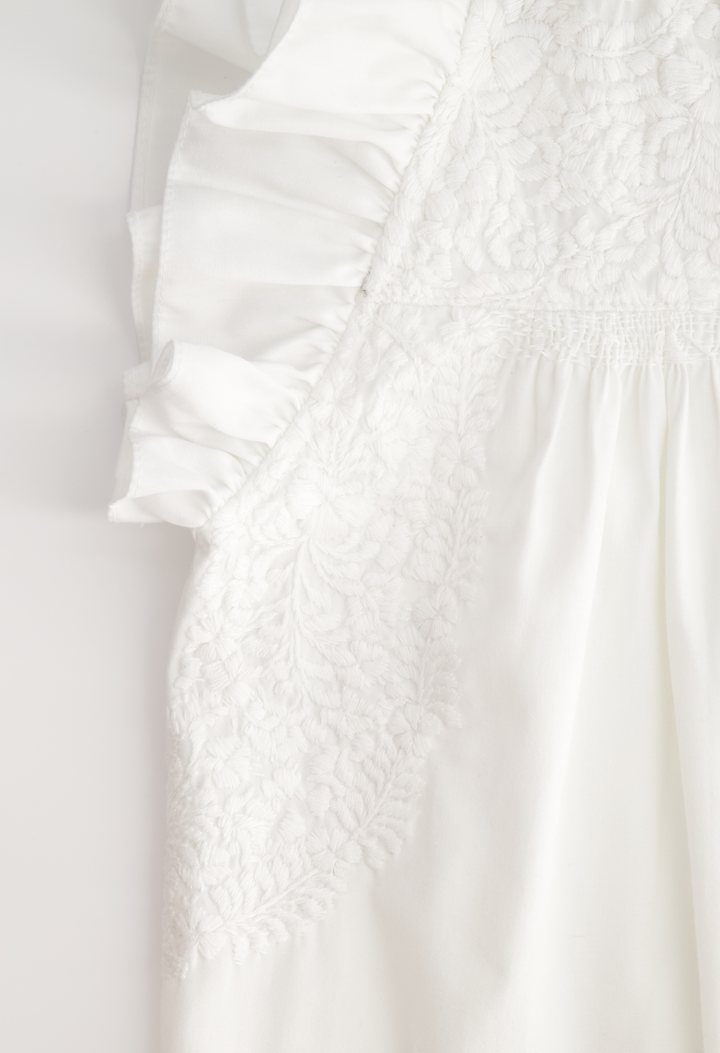 Olivia Short Dress Dress Olivia White Short Dress Olivia White Short Dress | Mi Golondrina