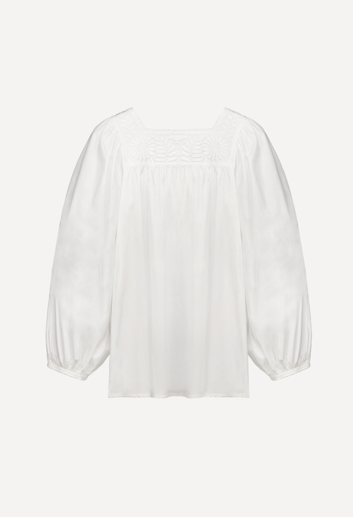 Marta Blouse Blouse Marta White Blouse Marta Rosa Blouse | Mi Golondrina
