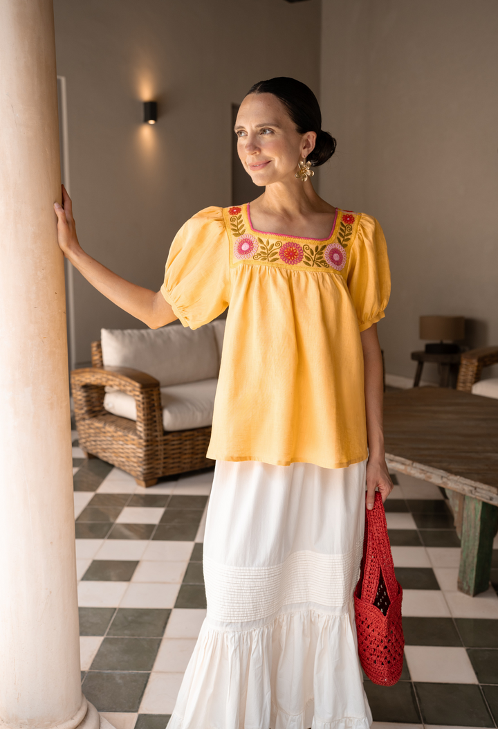 Maria Amarilla Blouse