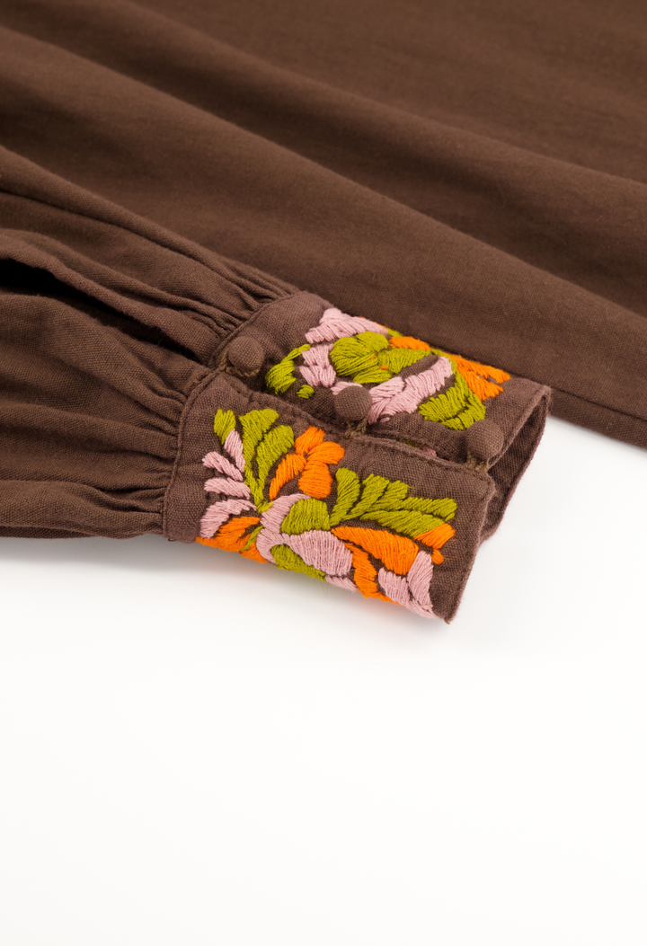 Azura Short Dress Dress Azura Brown Short Dress Azura Brown Short Dress