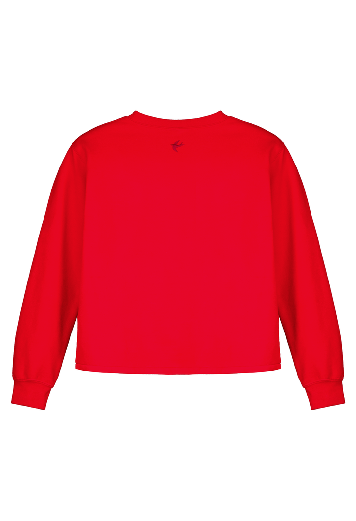 Red Tonal Sweatshirt