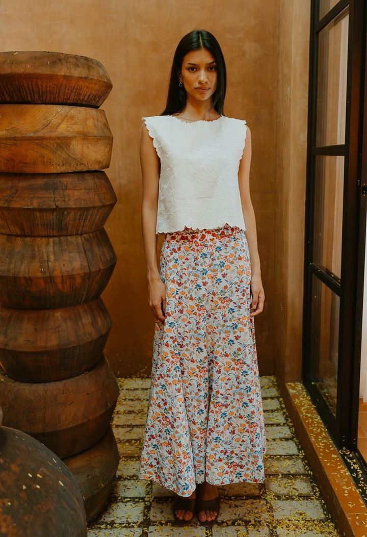 Claudia Skirt Skirt Claudia Wildflower Meadow Midi Skirt Claudia Wildflower Meadow Midi Skirt