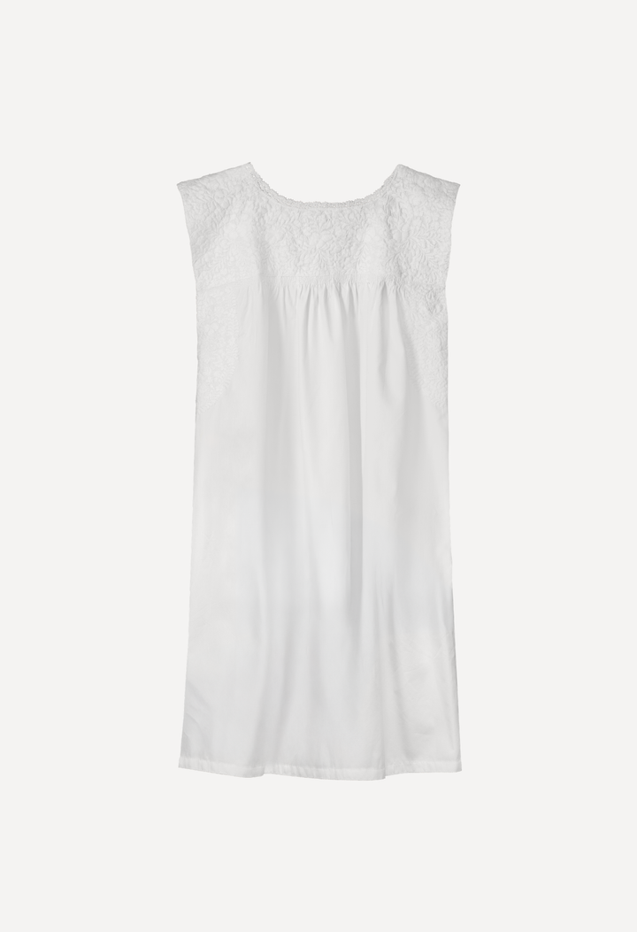 Flores Short Dress Dress Flores Classic White Short Dress Flores Classic White Short Dress | Mi Golondrina