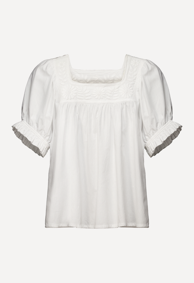 Maria Blouse Blouse Maria White Blouse Maria White Blouse