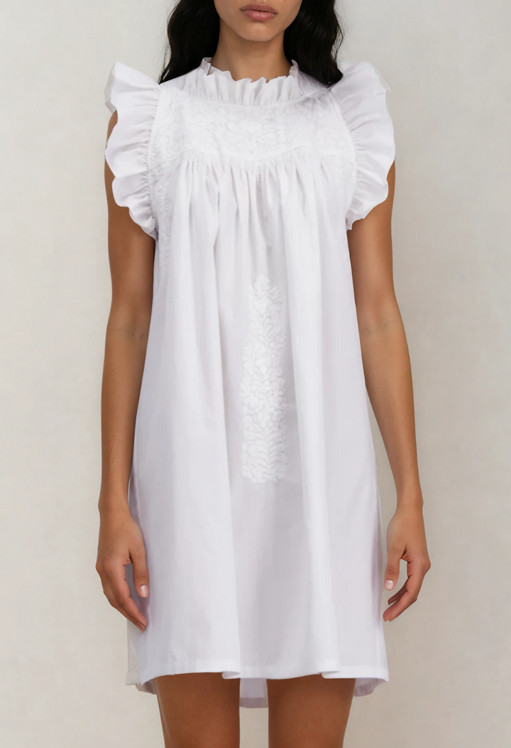 Olivia Short Dress Dress Olivia White Short Dress Olivia White Short Dress | Mi Golondrina