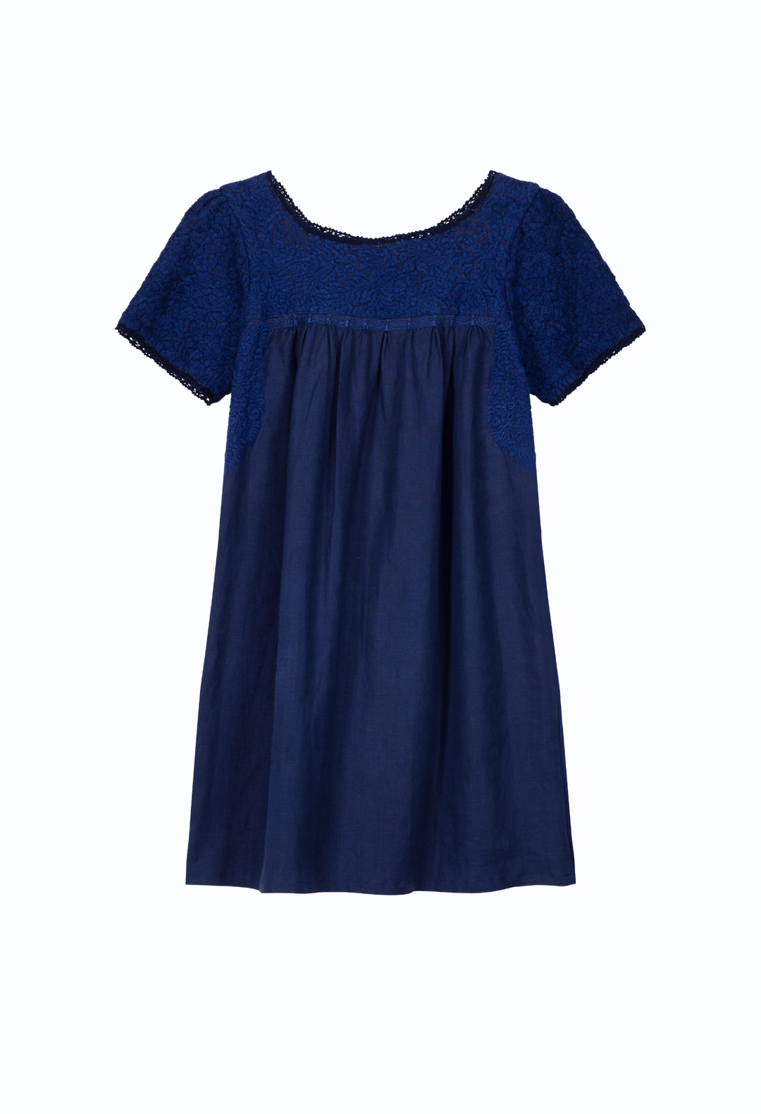 Liliana Azul Marino Short Dress