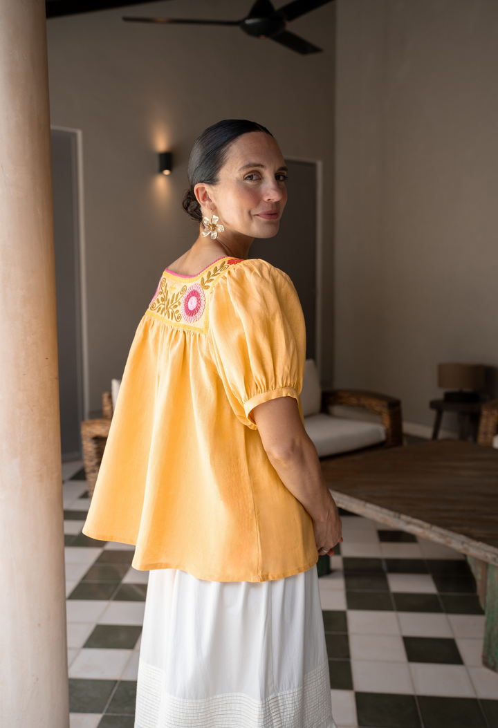 Maria Amarilla Blouse