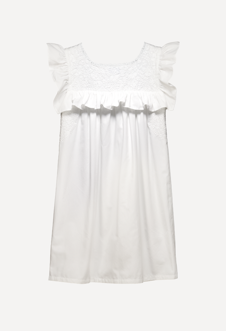 Soledad Short Dress Dress Soledad White Short Dress Soledad White Short Dress | Mi Golondrina