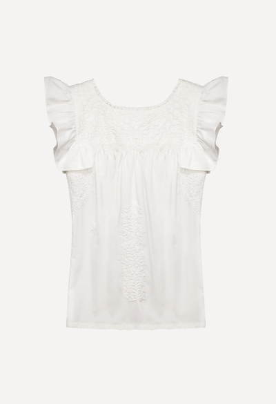 Soledad White Blouse