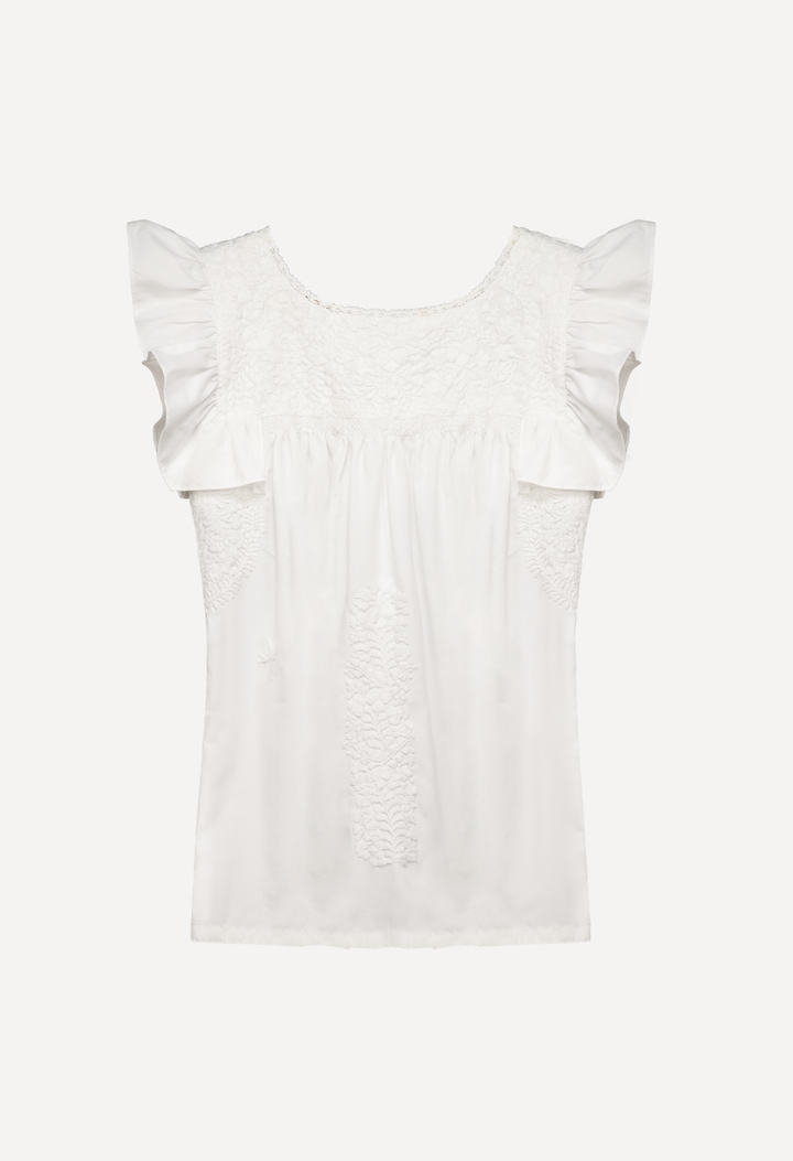 Soledad Blouse Blouse Soledad White Blouse Soledad White Blouse | Mi Golondrina