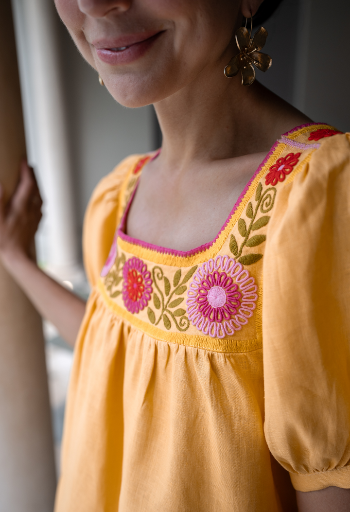 Maria Amarilla Blouse