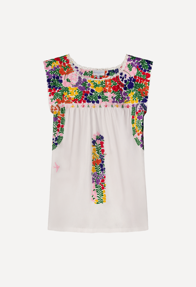 Flores Blouse Blouse Flores Classic Fiesta Blouse Flores Classic Fiesta Blouse | Mi Golondrina