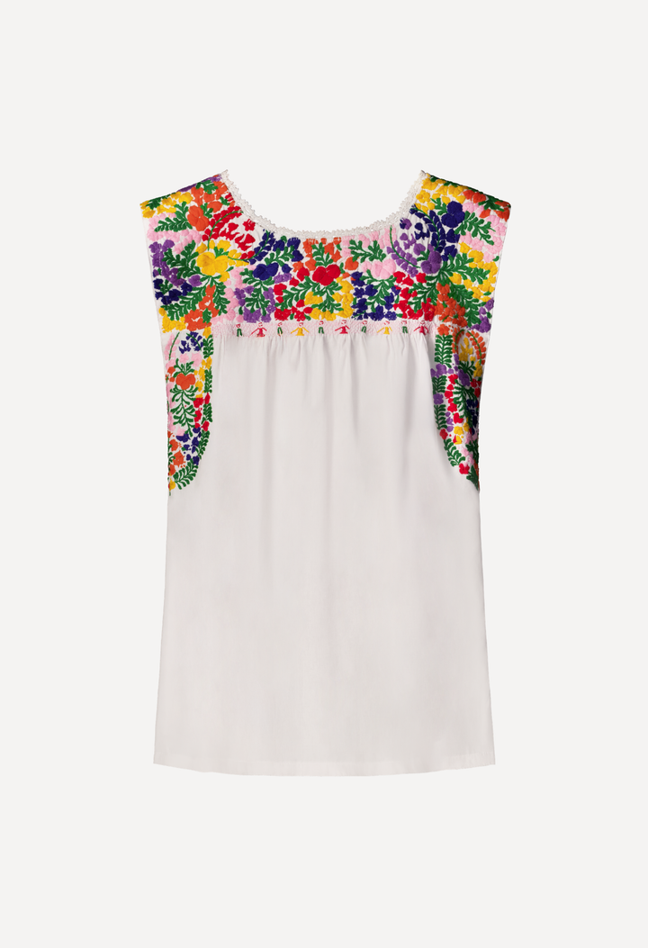 Flores Blouse Blouse Flores Classic Fiesta Blouse Flores Classic Fiesta Blouse | Mi Golondrina