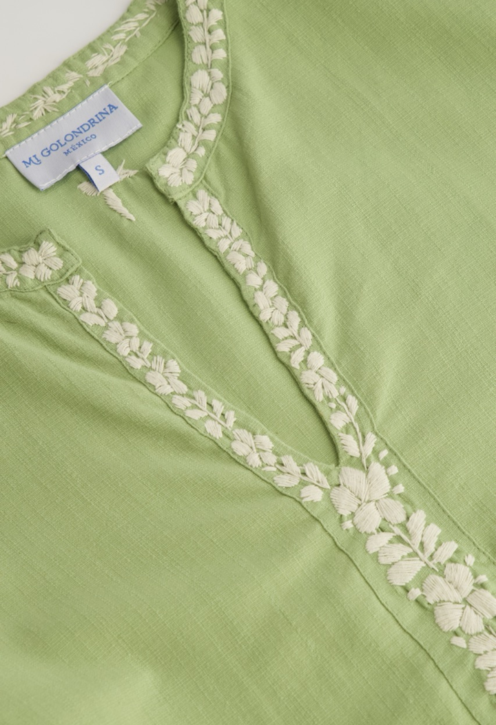 Leona Midi Dress Dress Leona Willow Green Long Dress Leona Willow Green Long Dress