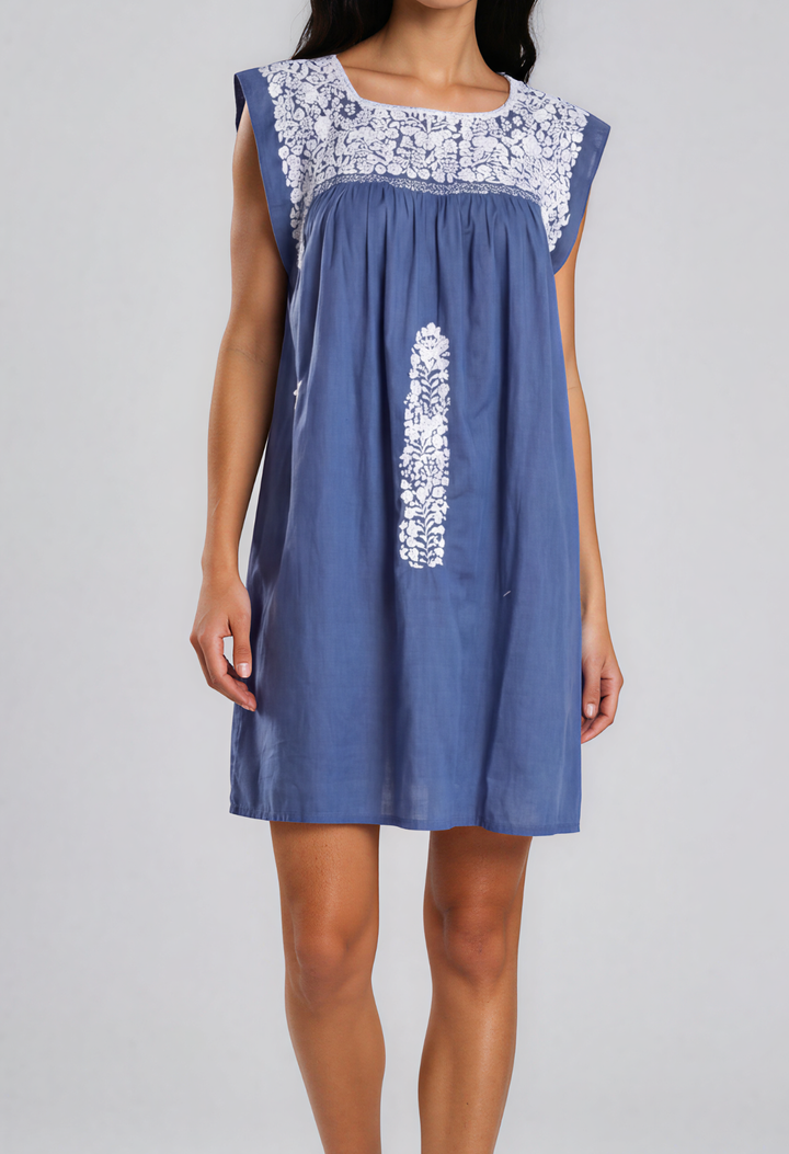 Flores Short Dress Dress Flores Navy Short Dress (L) Flores Navy Short Dress (L)