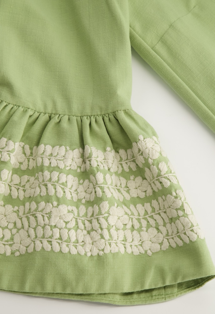 Leona Midi Dress Dress Leona Willow Green Long Dress Leona Willow Green Long Dress