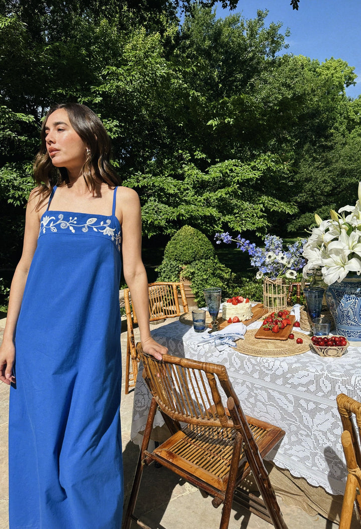 Luna Long Dress Dress Luna Royal Blue Long Dress Luna Royal Blue Long Dress
