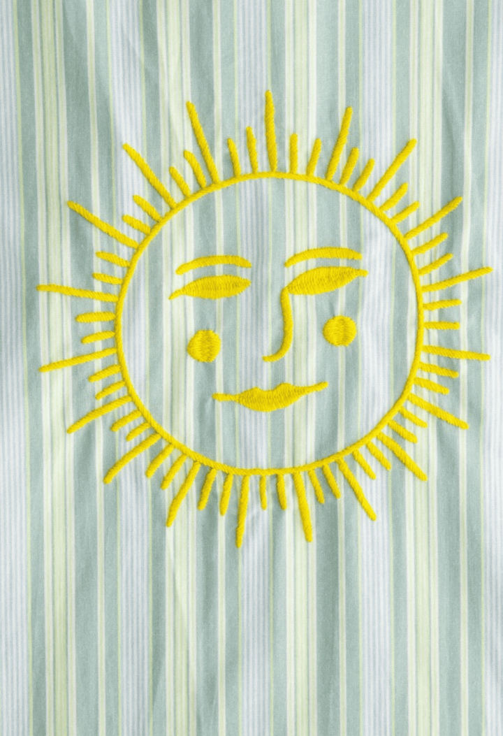 Paola Pants Pants Paola Teal Stripe Primavera Pant Paola Teal Stripe Primavera Pant