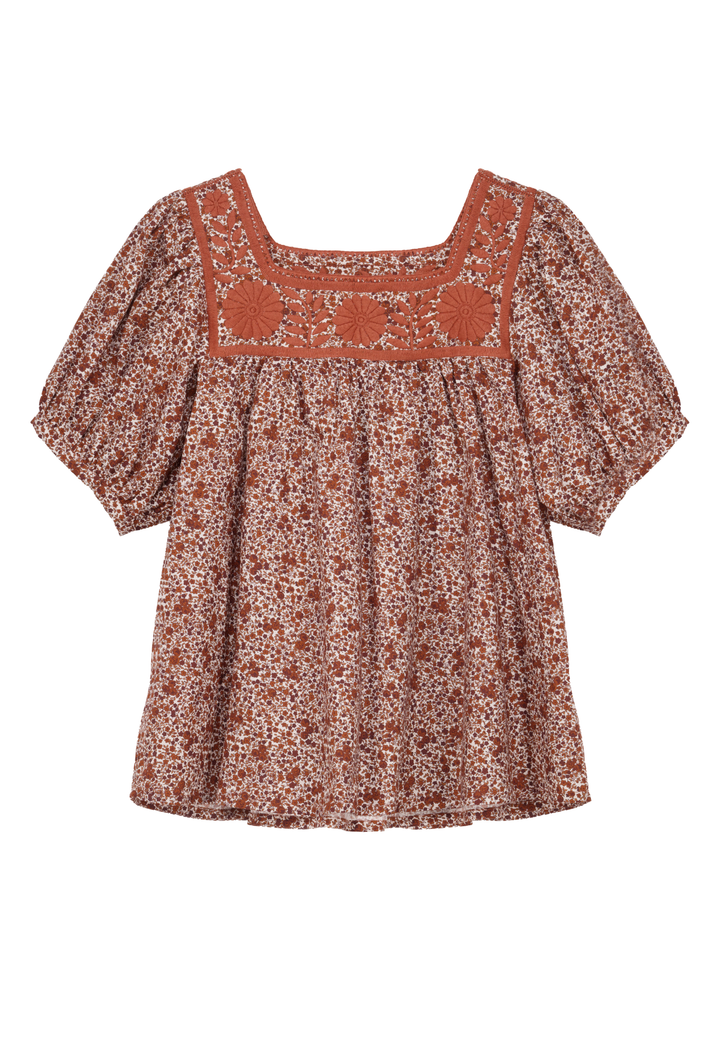 Maria Flores Naranjas Blouse