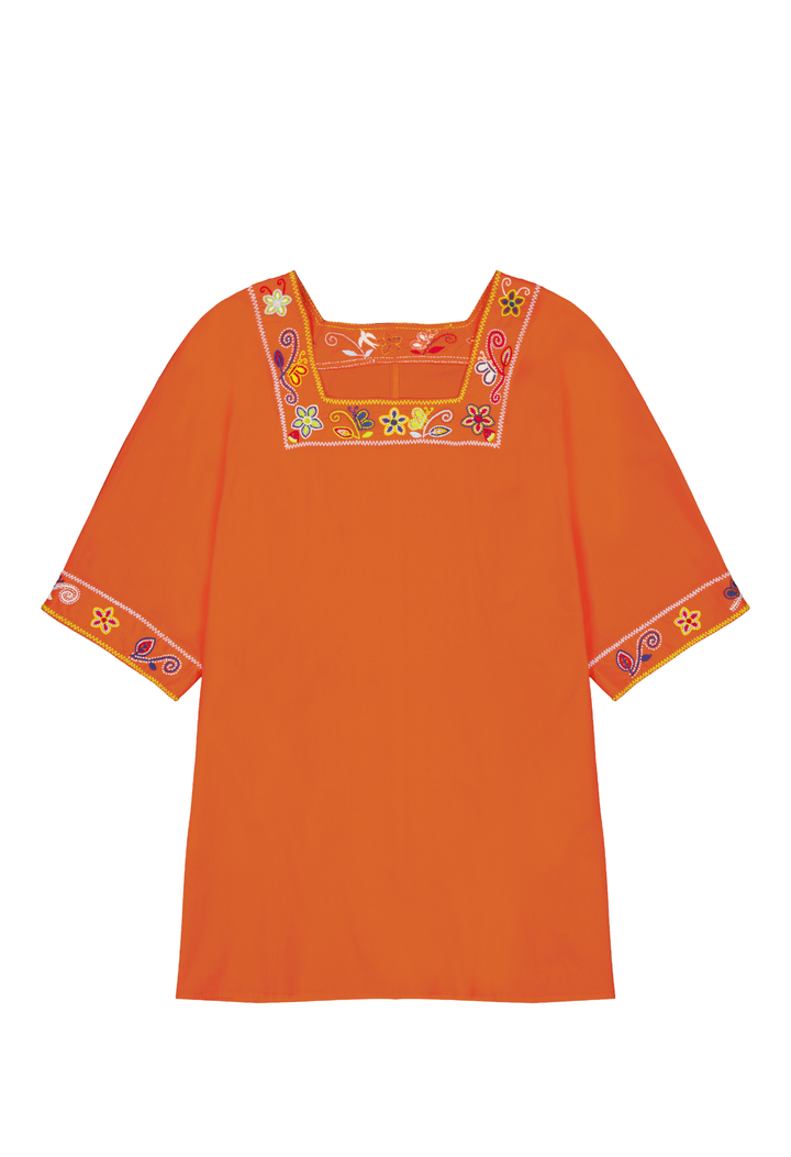 Silvia Short Tunic Dress Silvia Orange Short Tunic Silvia Orange Short Tunic