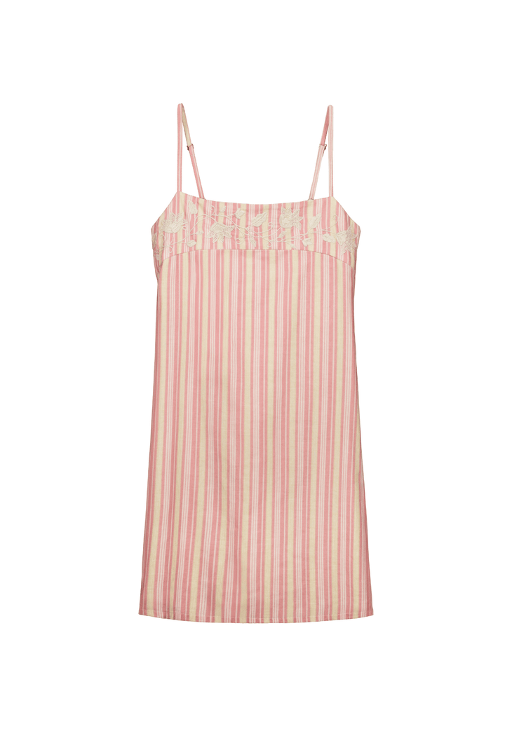 Luna Short Dress Dress Luna Coral Stripe Short Dress Luna Coral Stripe Short Dress