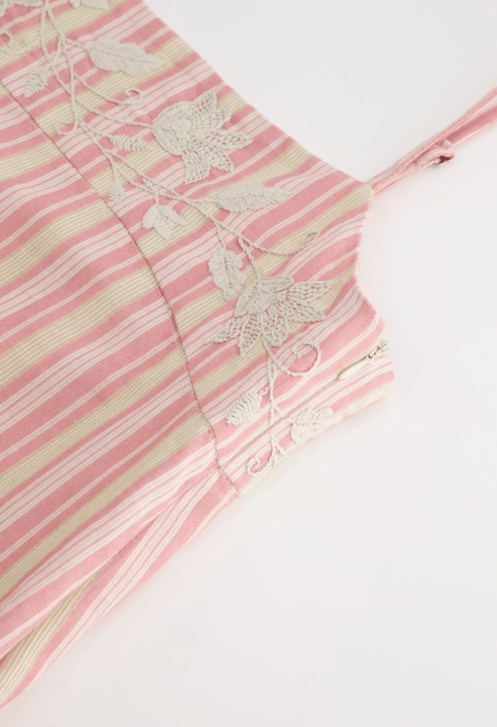 Luna Short Dress Dress Luna Coral Stripe Short Dress Luna Coral Stripe Short Dress