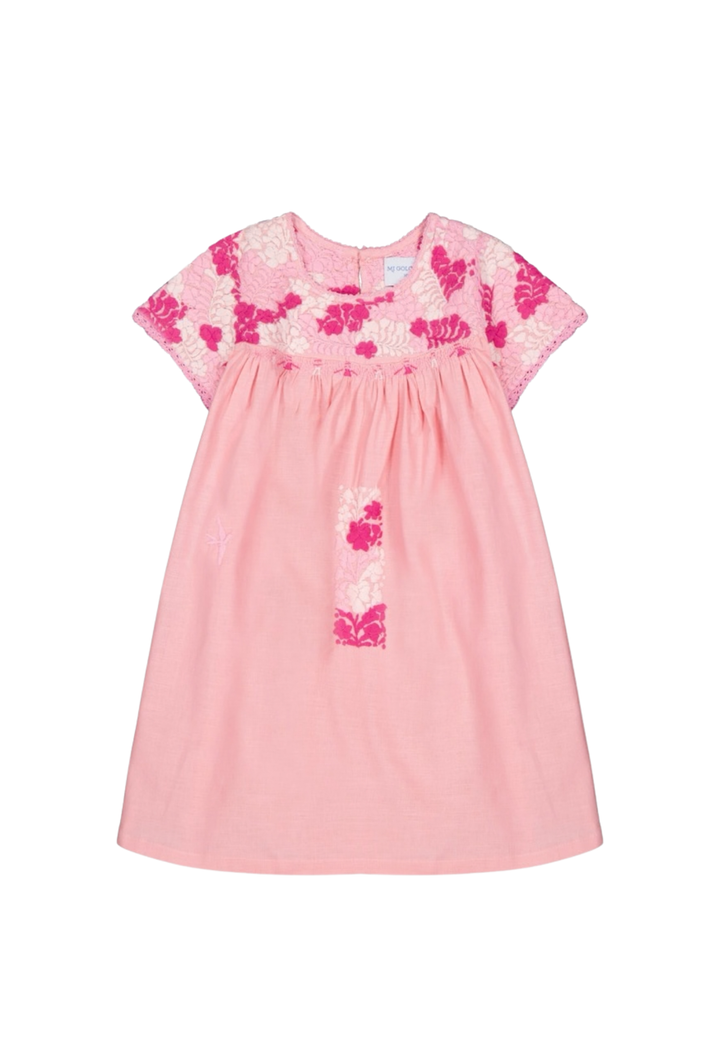 Victoria Girls Dress Childrens Victoria Multi Pink Girl's Dress Victoria Multi Pink Girl's Dress